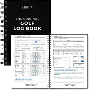 Open image in slideshow, Golf Log Book: Your Golf Practice Log &amp; Score Tracker

