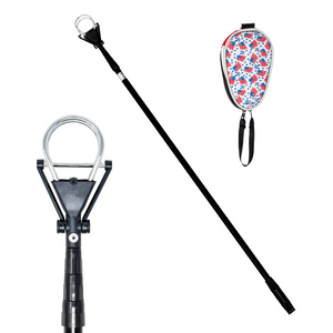 Open image in slideshow, Golf Ball Retriever (12ft) Telescopic Design with Headcover
