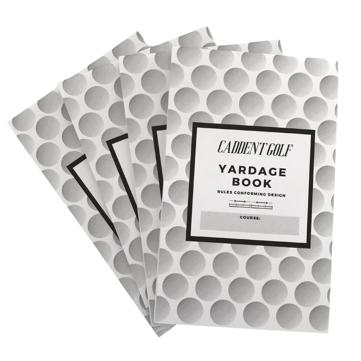 Caddent Golf Yardage Book