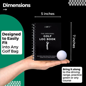 Golf Log Book: Your Golf Practice Log & Score Tracker