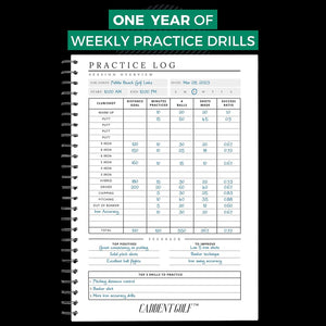 Golf Log Book: Your Golf Practice Log & Score Tracker