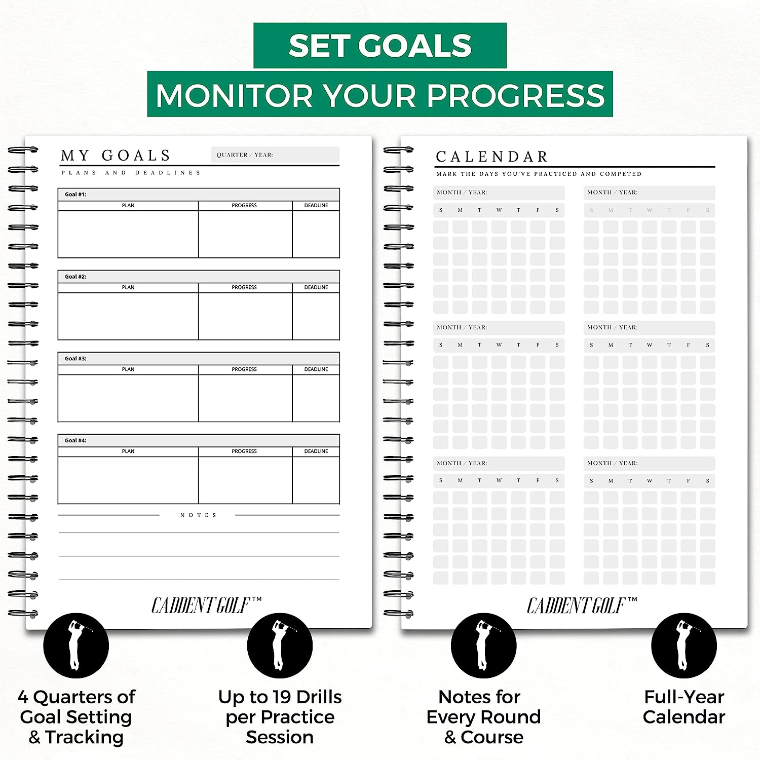 Golf Log Book: Your Golf Practice Log & Score Tracker – Caddent Golf golf-log-book-your-golf-practice-log-score-tracker-caddent-golf